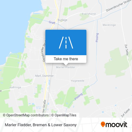 Marler Fladder map