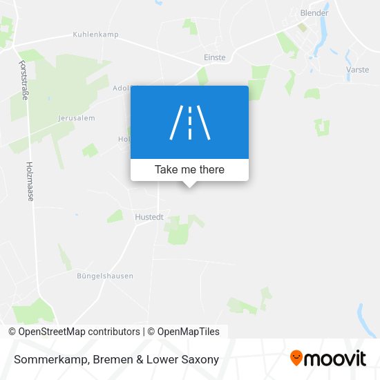 Sommerkamp map
