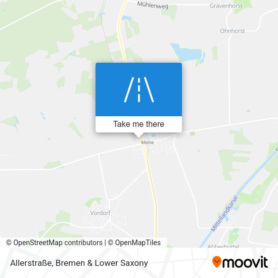 Allerstraße map