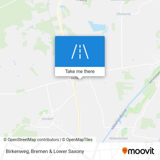 Birkenweg map