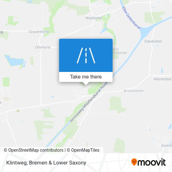 Klintweg map