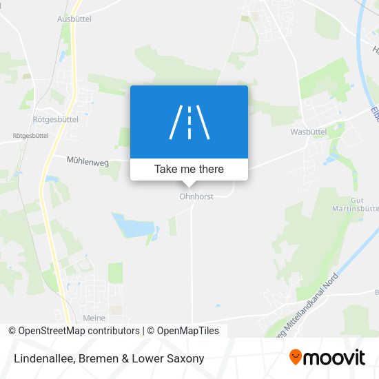 Lindenallee map