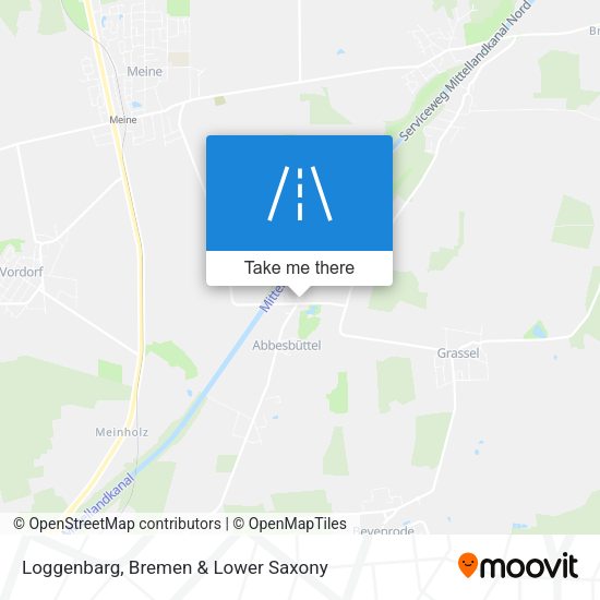 Loggenbarg map