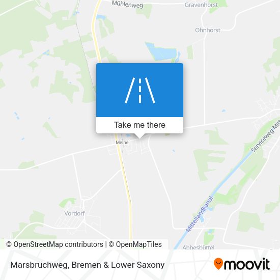 Marsbruchweg map
