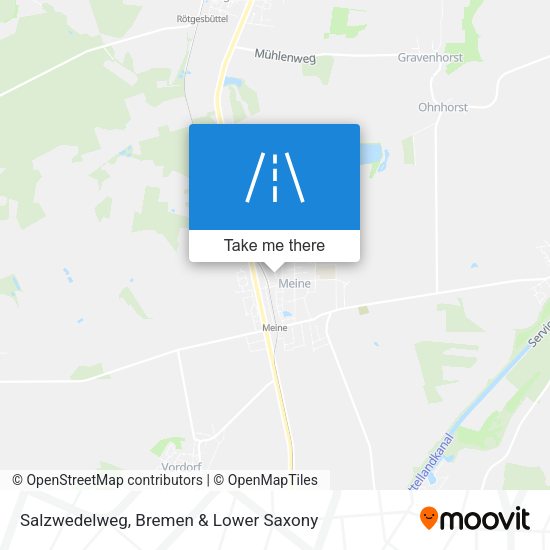 Salzwedelweg map