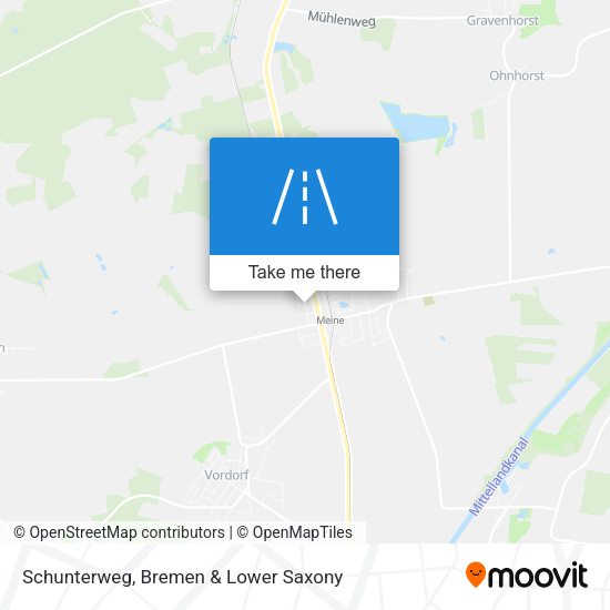 Schunterweg map