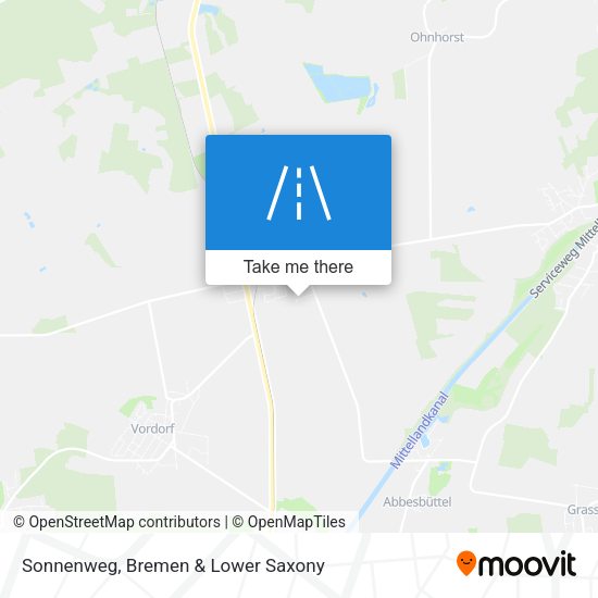 Sonnenweg map