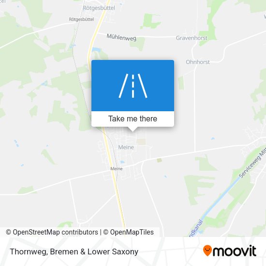 Thornweg map