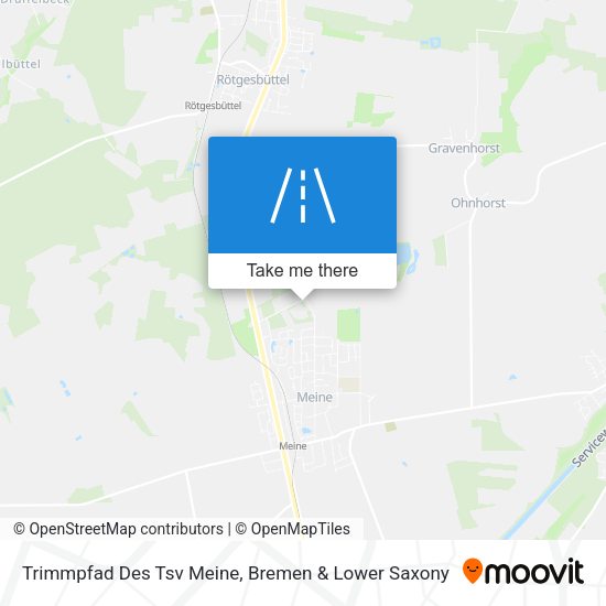 Trimmpfad Des Tsv Meine map
