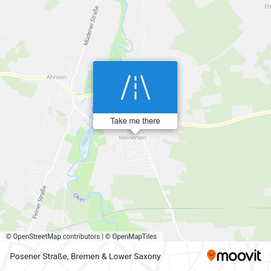 Posener Straße map
