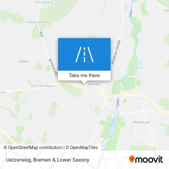 Uetzerweg map