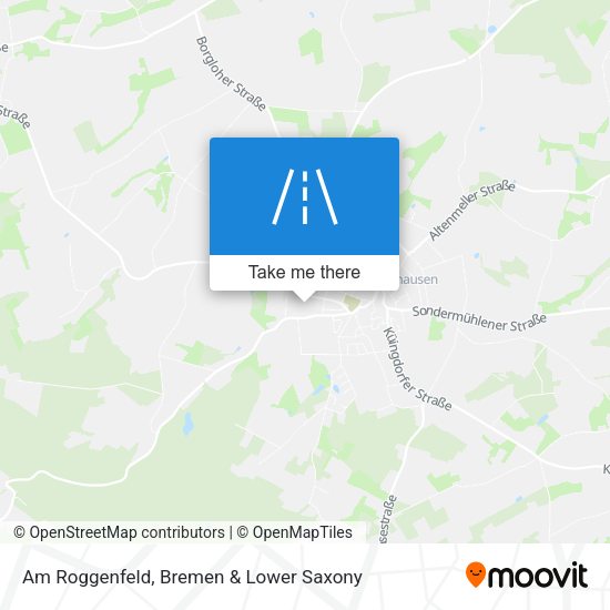 Am Roggenfeld map