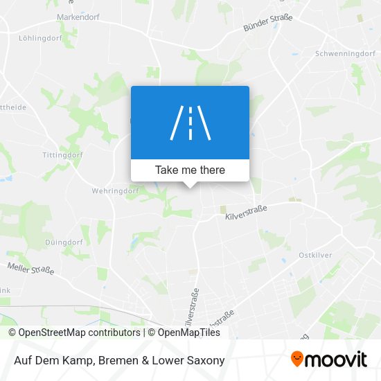 Auf Dem Kamp map