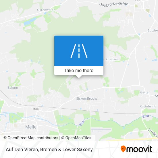 Auf Den Vieren map