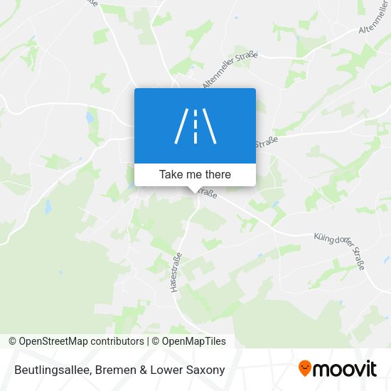 Beutlingsallee map
