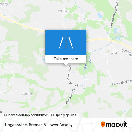 Hagenbrede map
