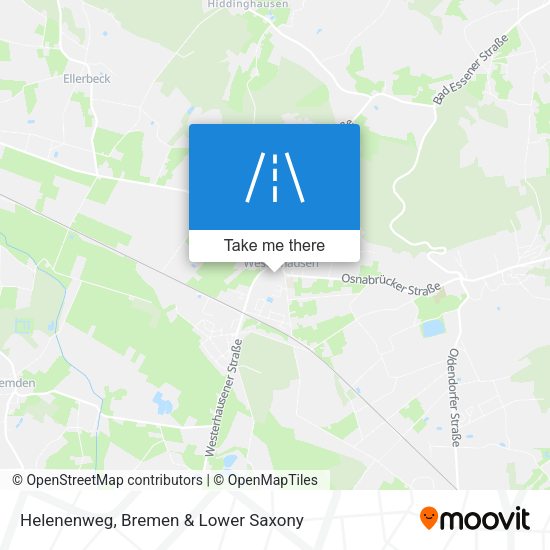 Helenenweg map
