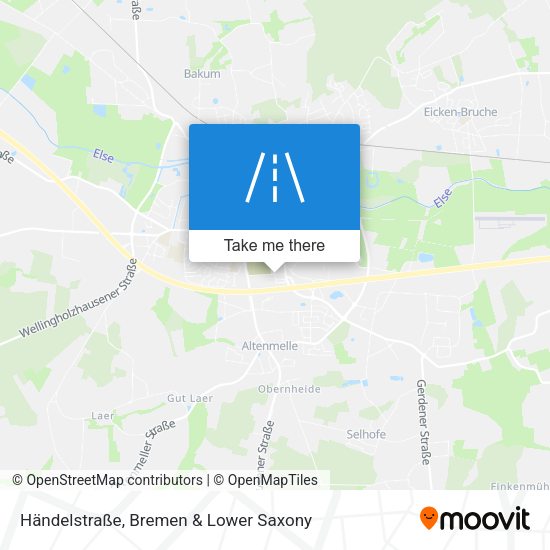 Händelstraße map