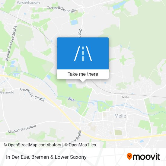 In Der Eue map