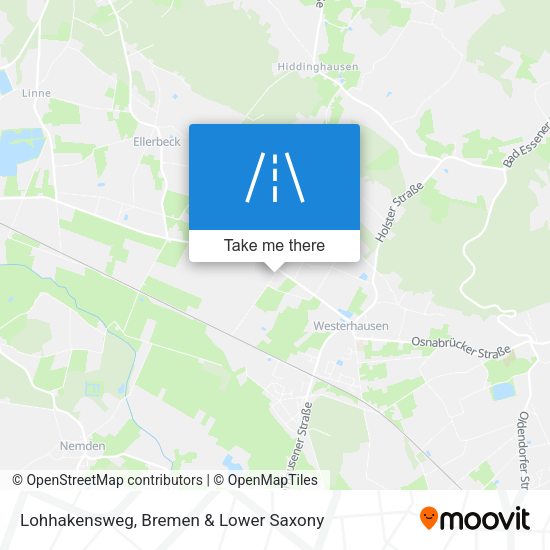 Lohhakensweg map