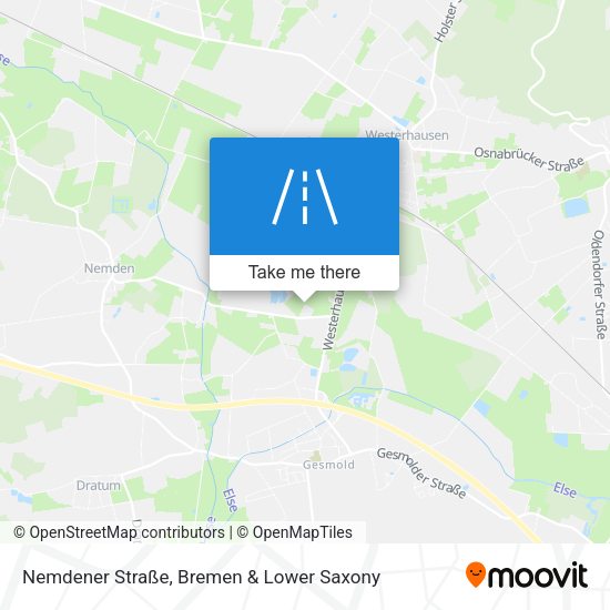 Nemdener Straße map