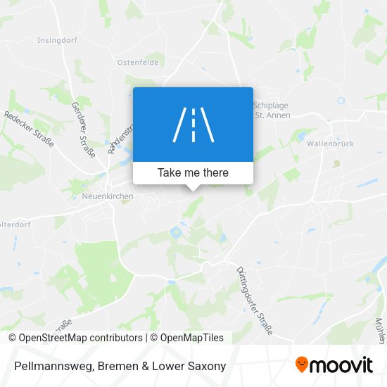 Pellmannsweg map