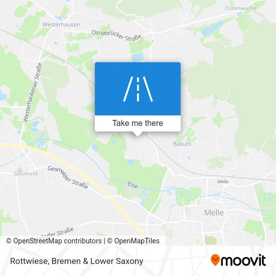Rottwiese map