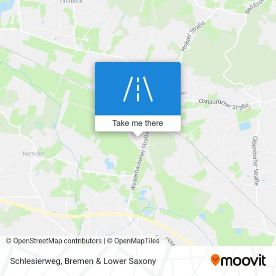 Schlesierweg map