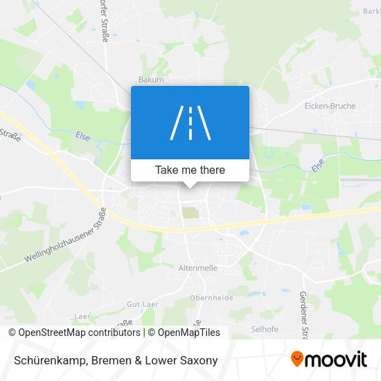 Schürenkamp map