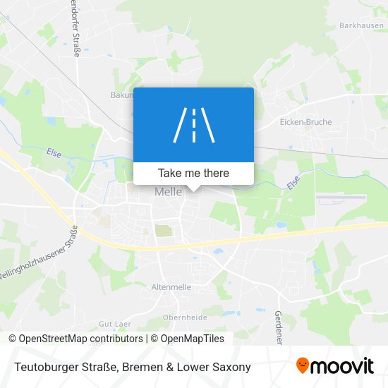 Teutoburger Straße map