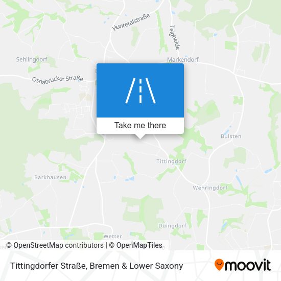 Tittingdorfer Straße map