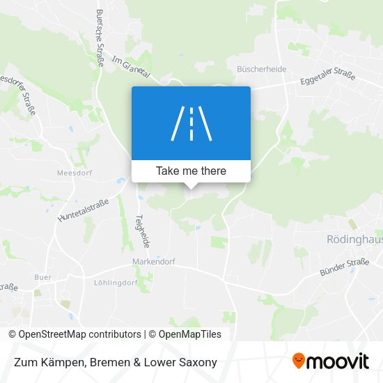 Zum Kämpen map