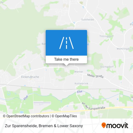 Zur Sparensheide map