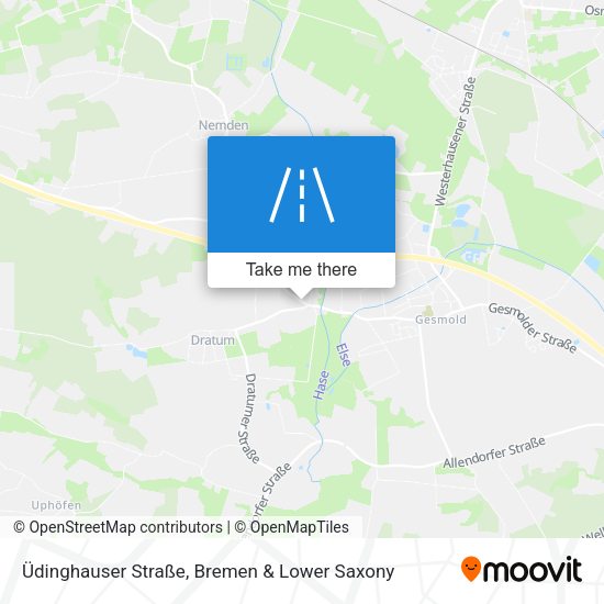 Üdinghauser Straße map