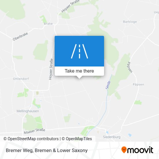 Bremer Weg map