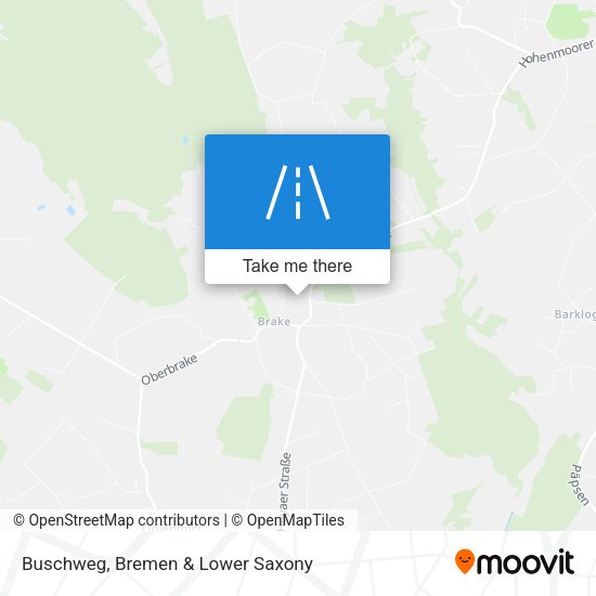 Buschweg map