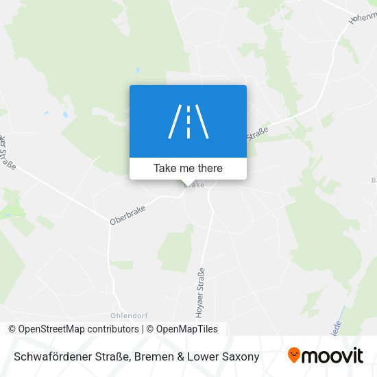 Schwafördener Straße map