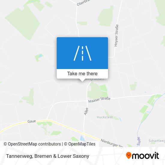 Tannenweg map