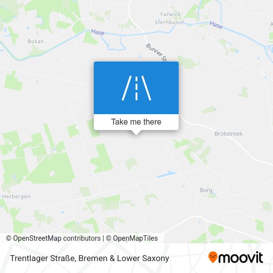 Trentlager Straße map