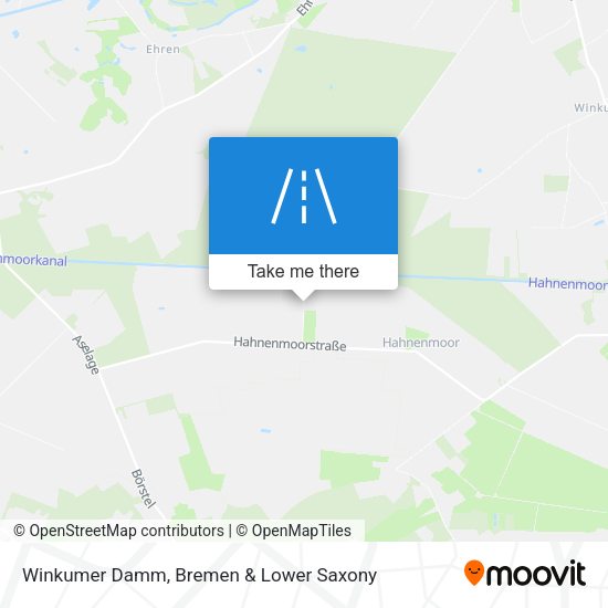 Winkumer Damm map