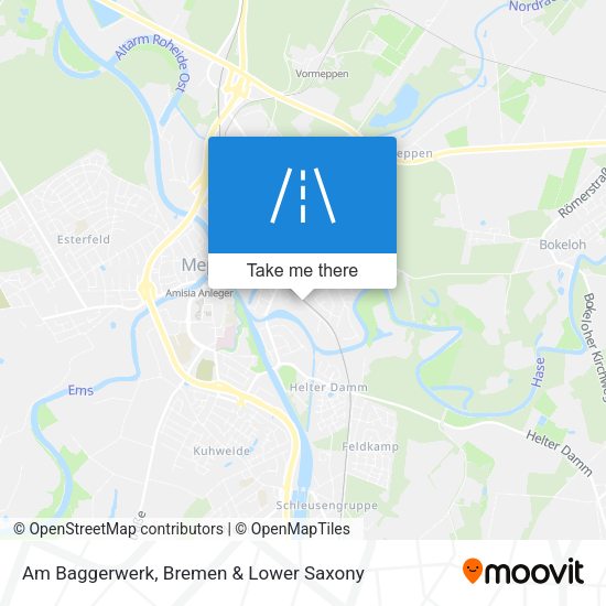 Am Baggerwerk map