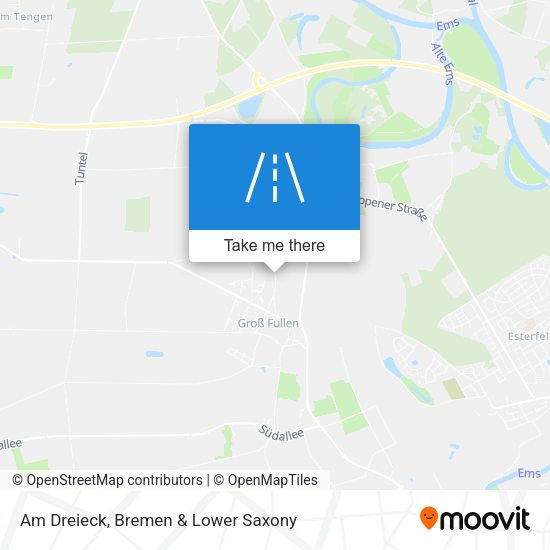 Am Dreieck map