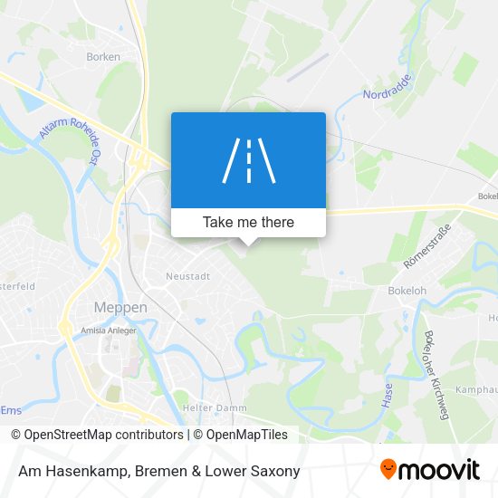 Am Hasenkamp map