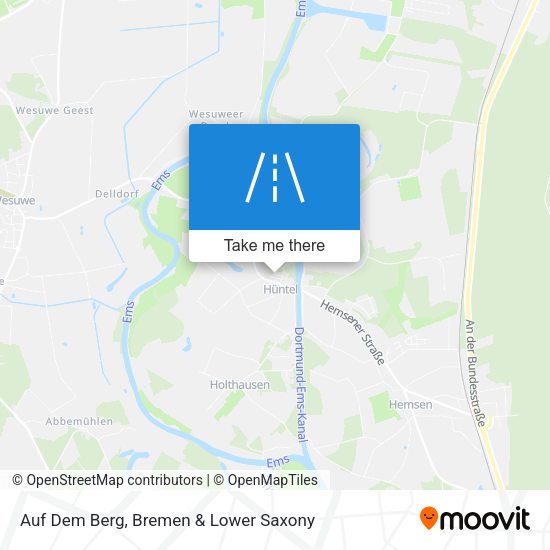 Auf Dem Berg map
