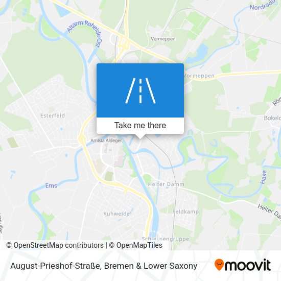 August-Prieshof-Straße map