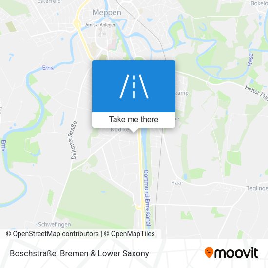 Boschstraße map