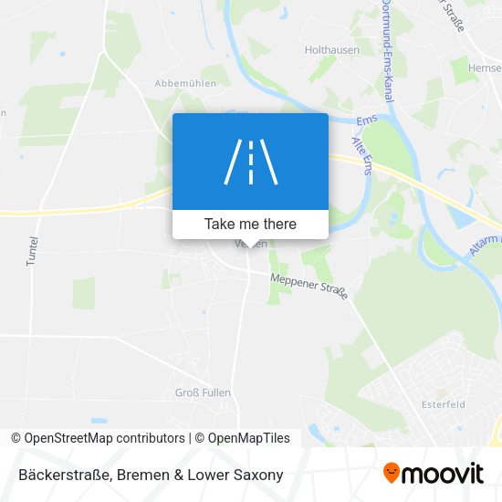 Bäckerstraße map