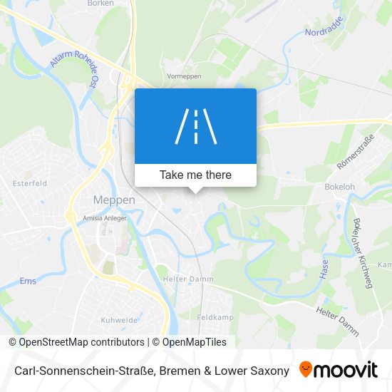 Carl-Sonnenschein-Straße map