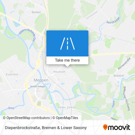 Diepenbrockstraße map