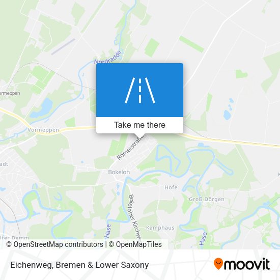 Eichenweg map